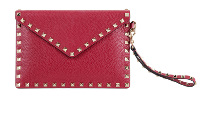 Rockstud Wristlet Clutch, front view